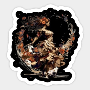 Flowering Dance Sticker